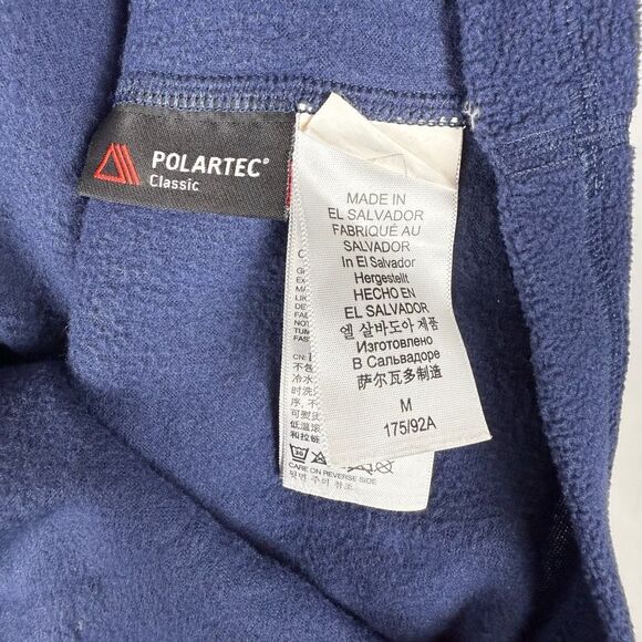 Marmot Polartec Navy Blue Half Zip - Men’s M - Picture 10 of 12